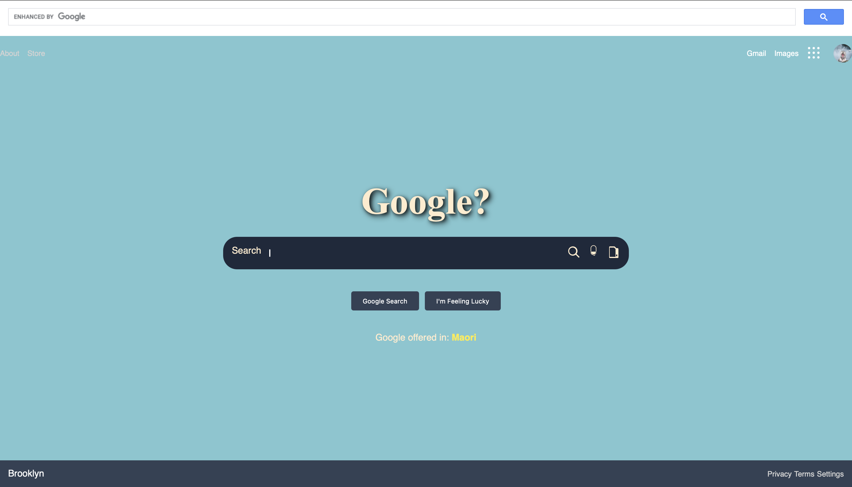 Google Clone project
